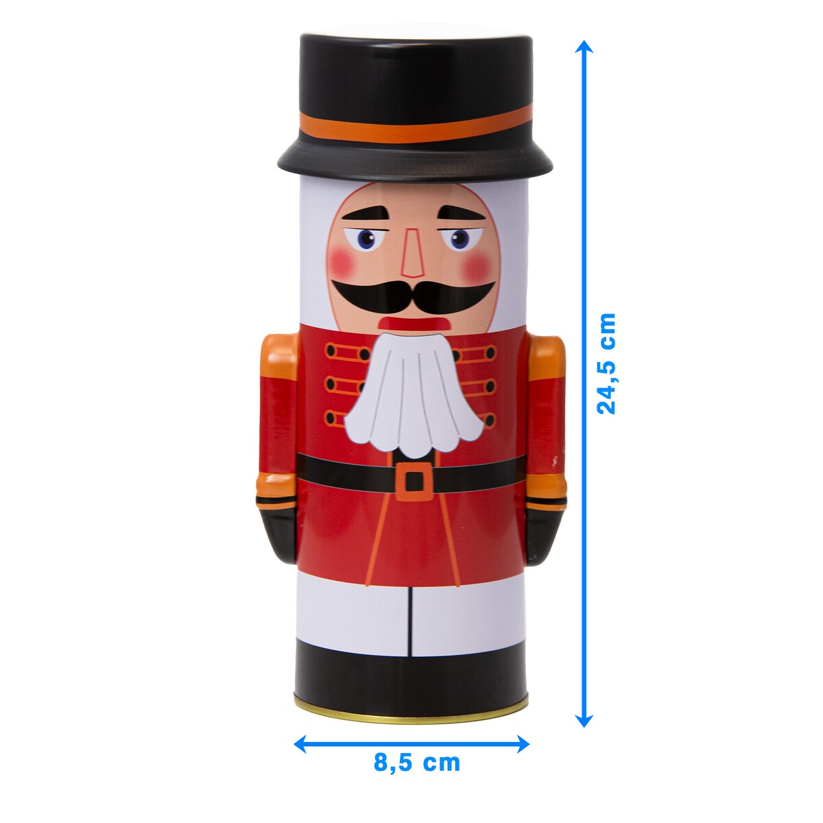 Puszka Na Pierniki Pojemnik Ciastka Świąteczna Boże Narodzenie 24,5X8,5 Cm Herbatę Cukierki