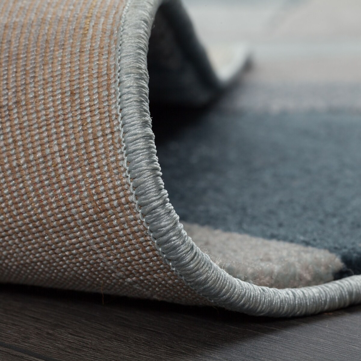 Dywan Nowoczesny Hand Carved Aurora Denim Niebieski 120x170