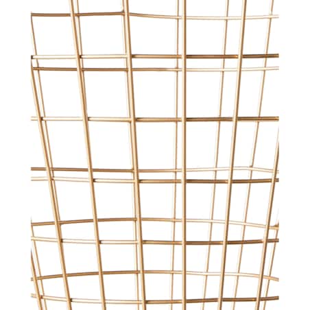 Kosz metalowy złoty NITMA