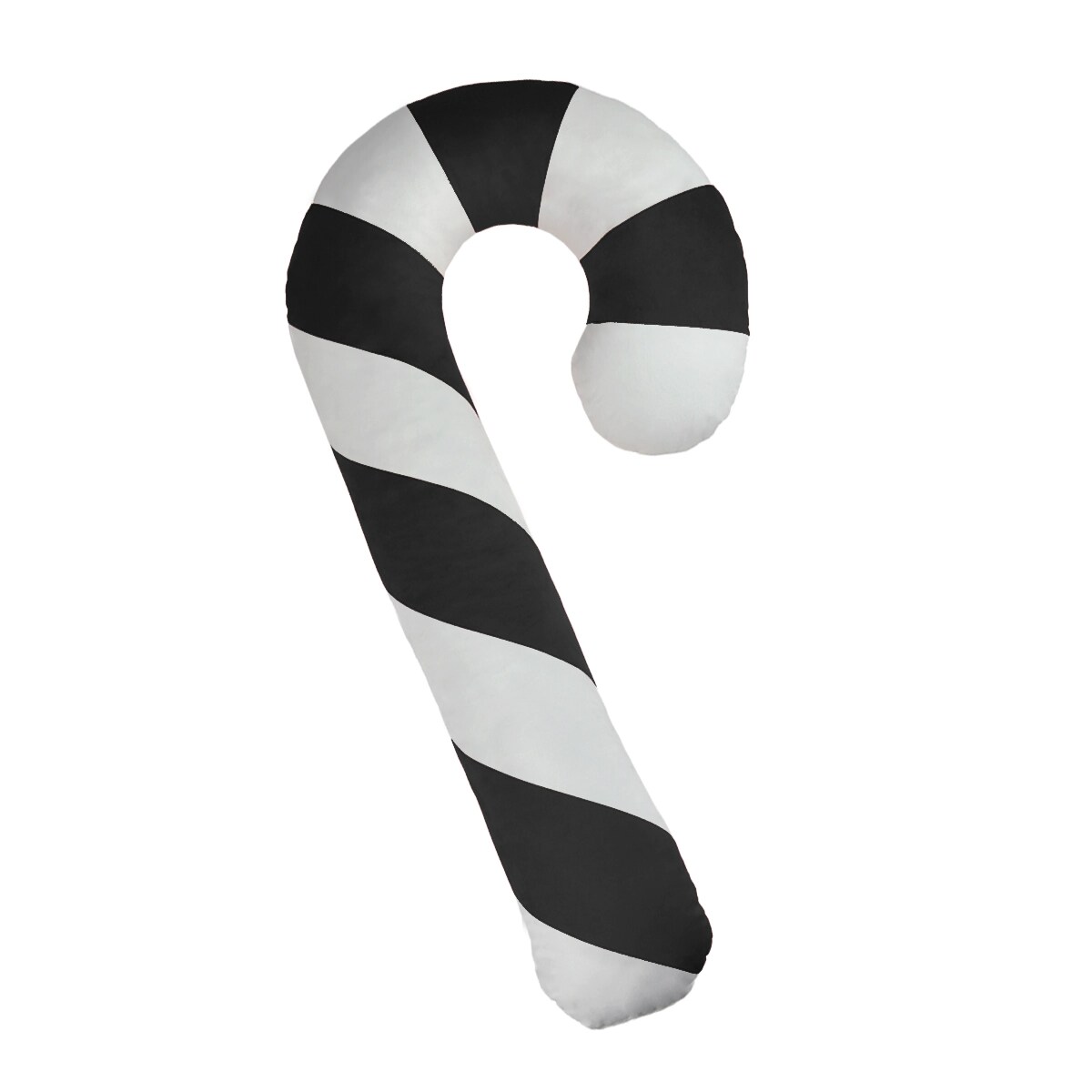 Poduszka XMAS wzór XM19 | Czarna laska cukrowa XXL