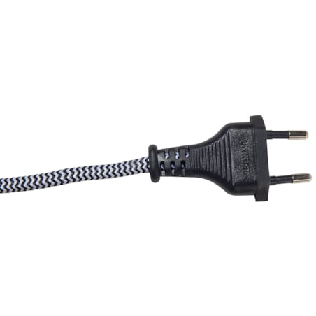 Lampa podłogowa regulowana drewniana czarna OWENS