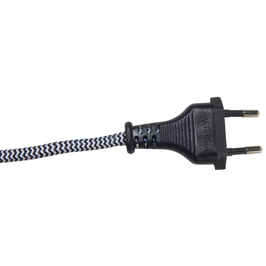 Lampa podłogowa regulowana drewniana czarna OWENS