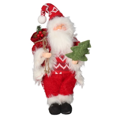 Gwiazdor Mikołaj Krasnal Figurka Świąteczna Xxl