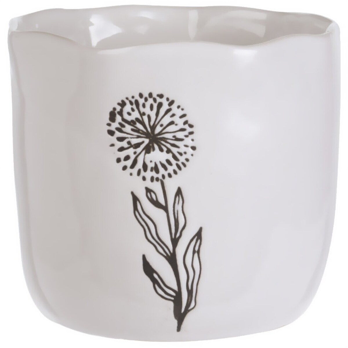 Ceramiczna osłonka na doniczkę, Ø 15 cm