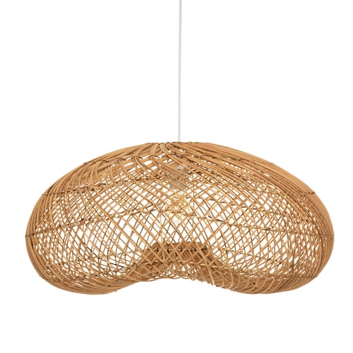 Lampa rattanowa, sufitowa, Ø 68 cm