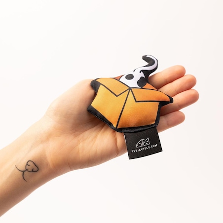 Mini zabawka z kocimiętką "Unboxing"