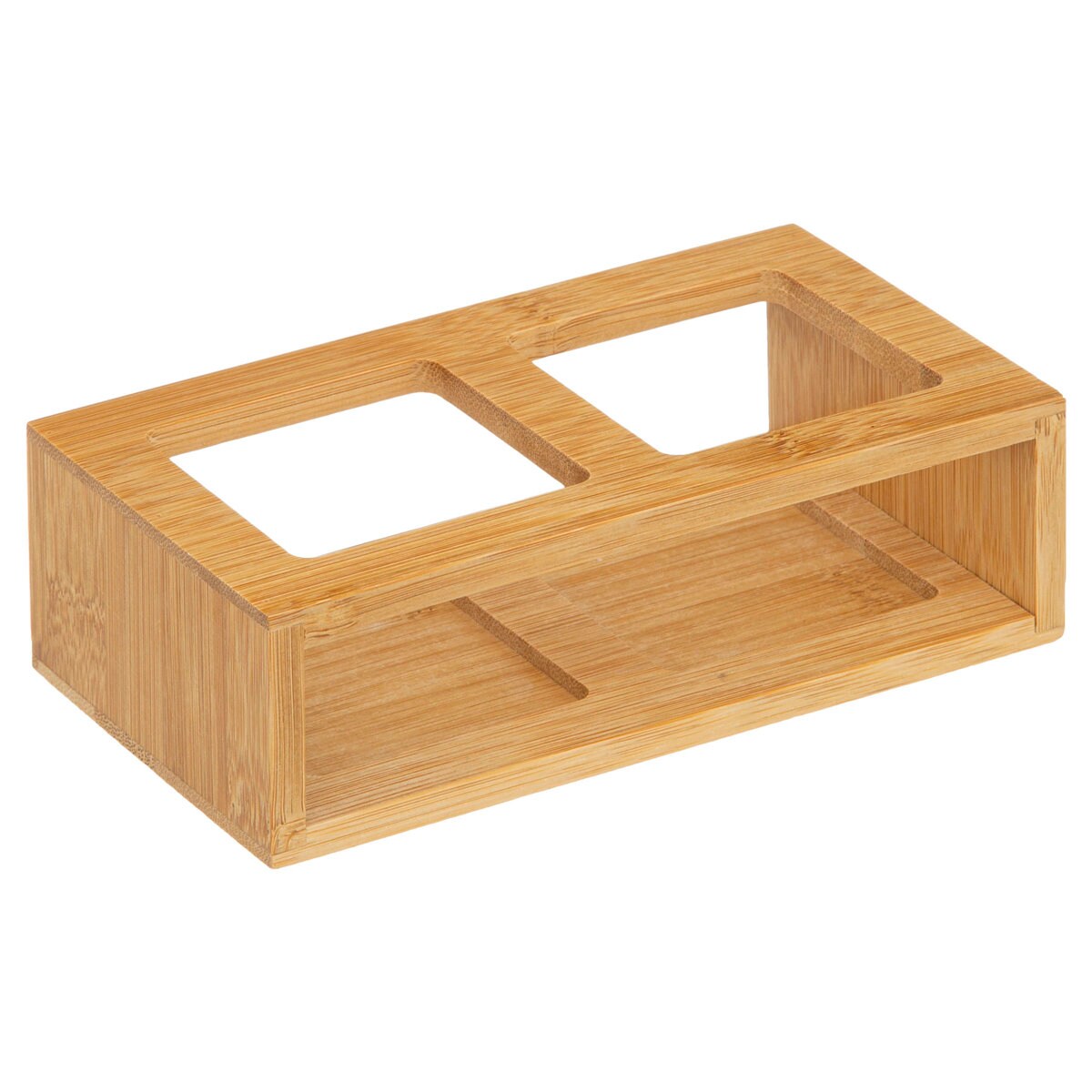 Butelki na oliwę i ocet z dozownikiem + stojak bambusowy