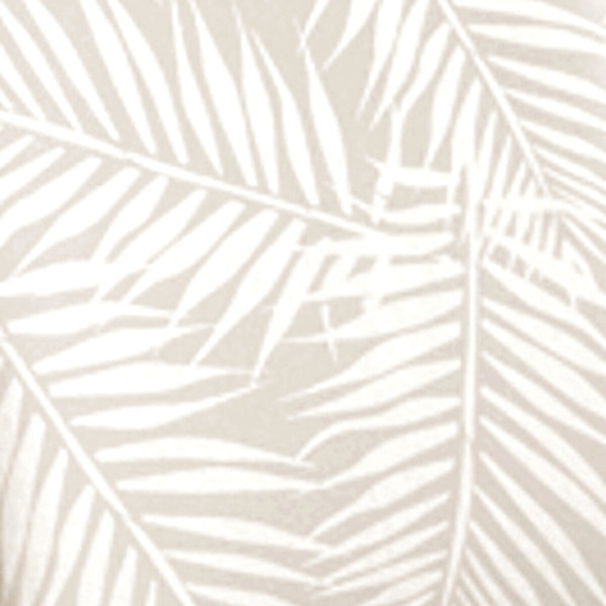 POKROWIEC NA KRZESŁO LIŚCIE PALMY SZARY BEŻ WZORY [21ZA]