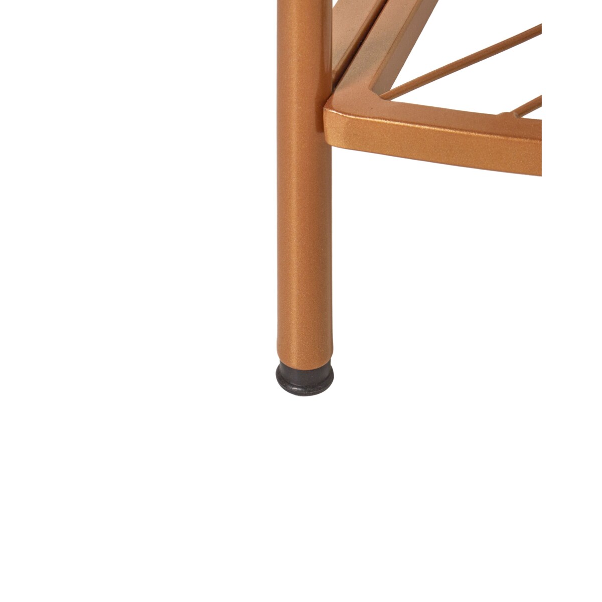 Wieszak stojący złoty LAWTON