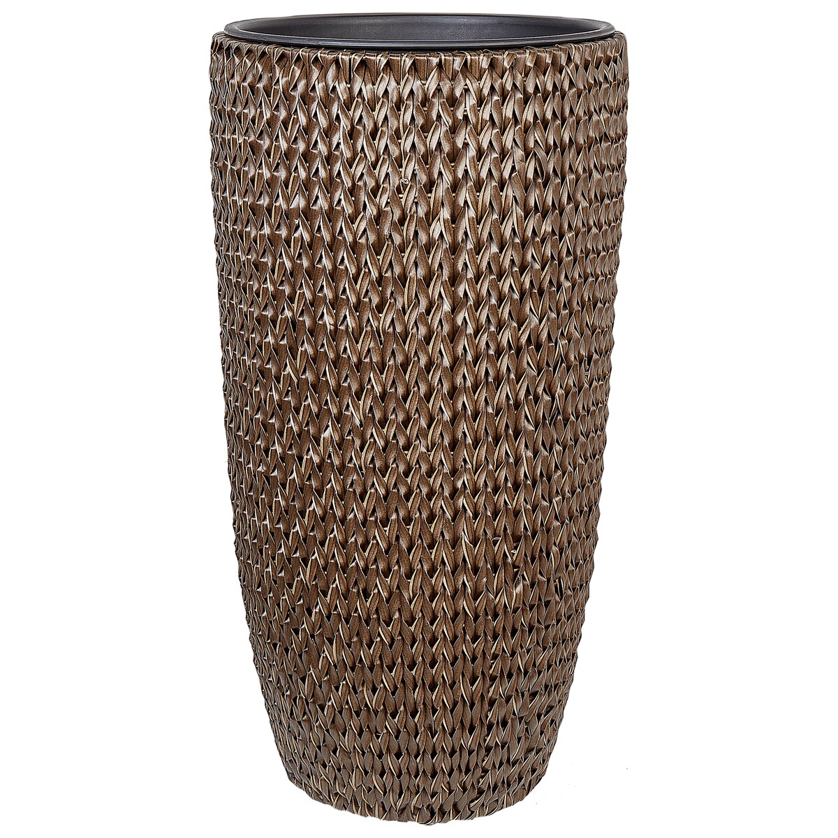 Zestaw 2 donic CEDRUS 37/45 cm Brązowy Technorattan
