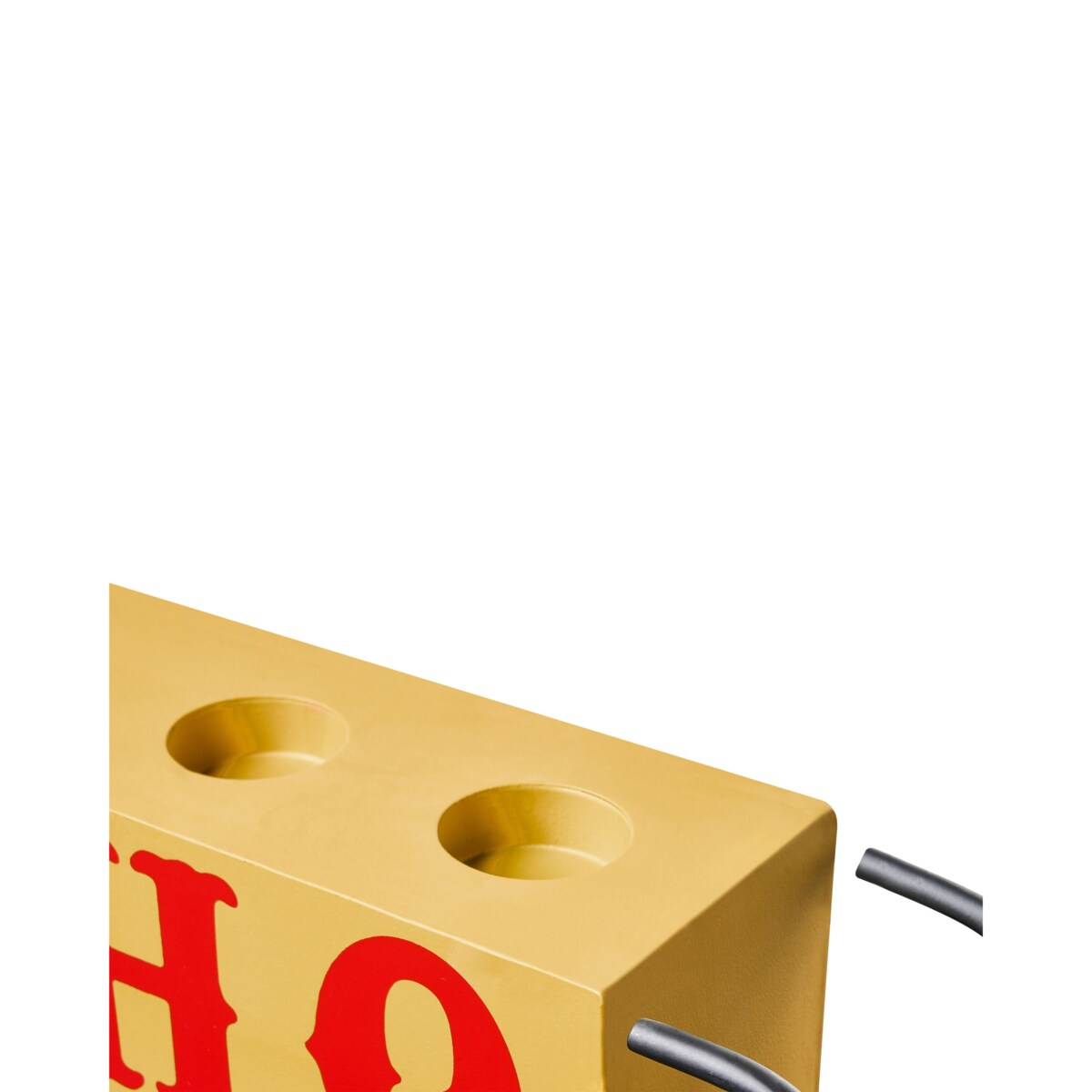 Świecznik KUHMO Żółty Metal