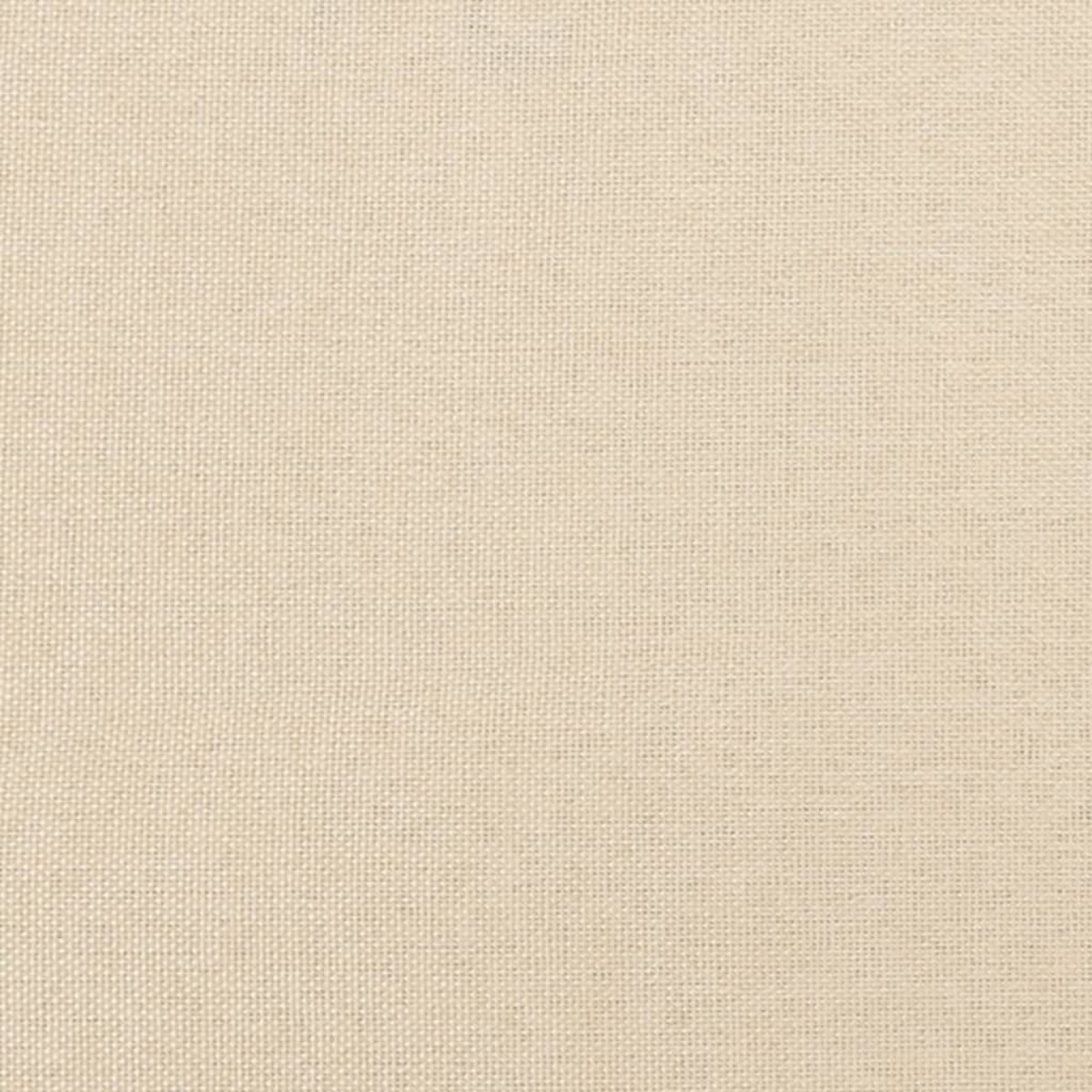 vidaXL Zagłówek uszak, kremowy, 163x16x78/88 cm, tkanina