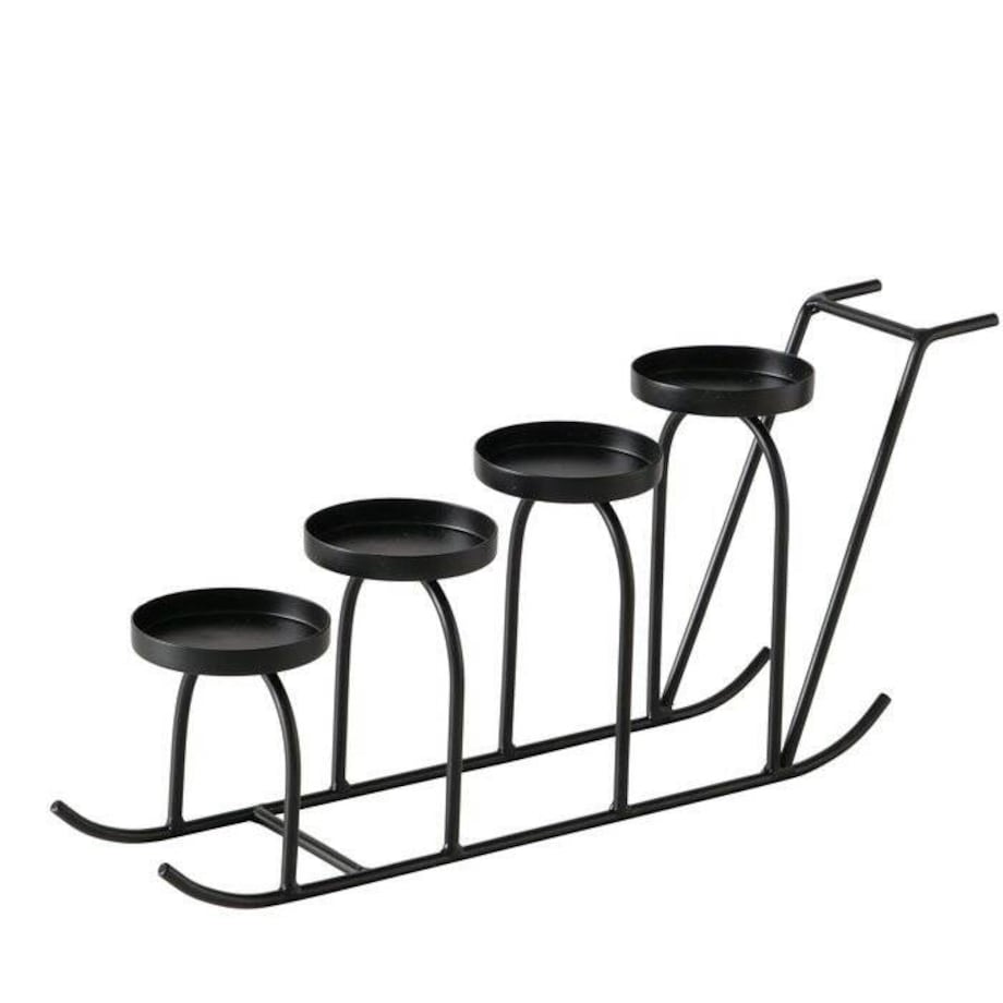 Metalowy świecznik SANIE 20,3x45,5 cm