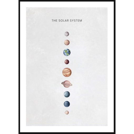 Poster Story, Plakat, Obraz - Układ Słoneczny, wymiary 70 x 100 cm