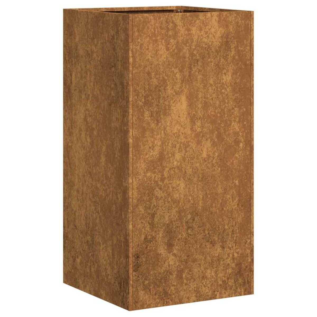 vidaXL Doniczka Rusty 40x40x80 cm Stal nierdzewna