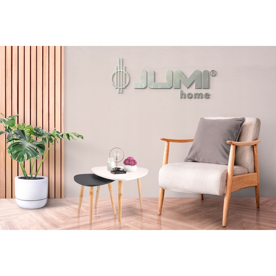 STOLIK kawowy BIAŁY mały ława stół ZESTAW salon