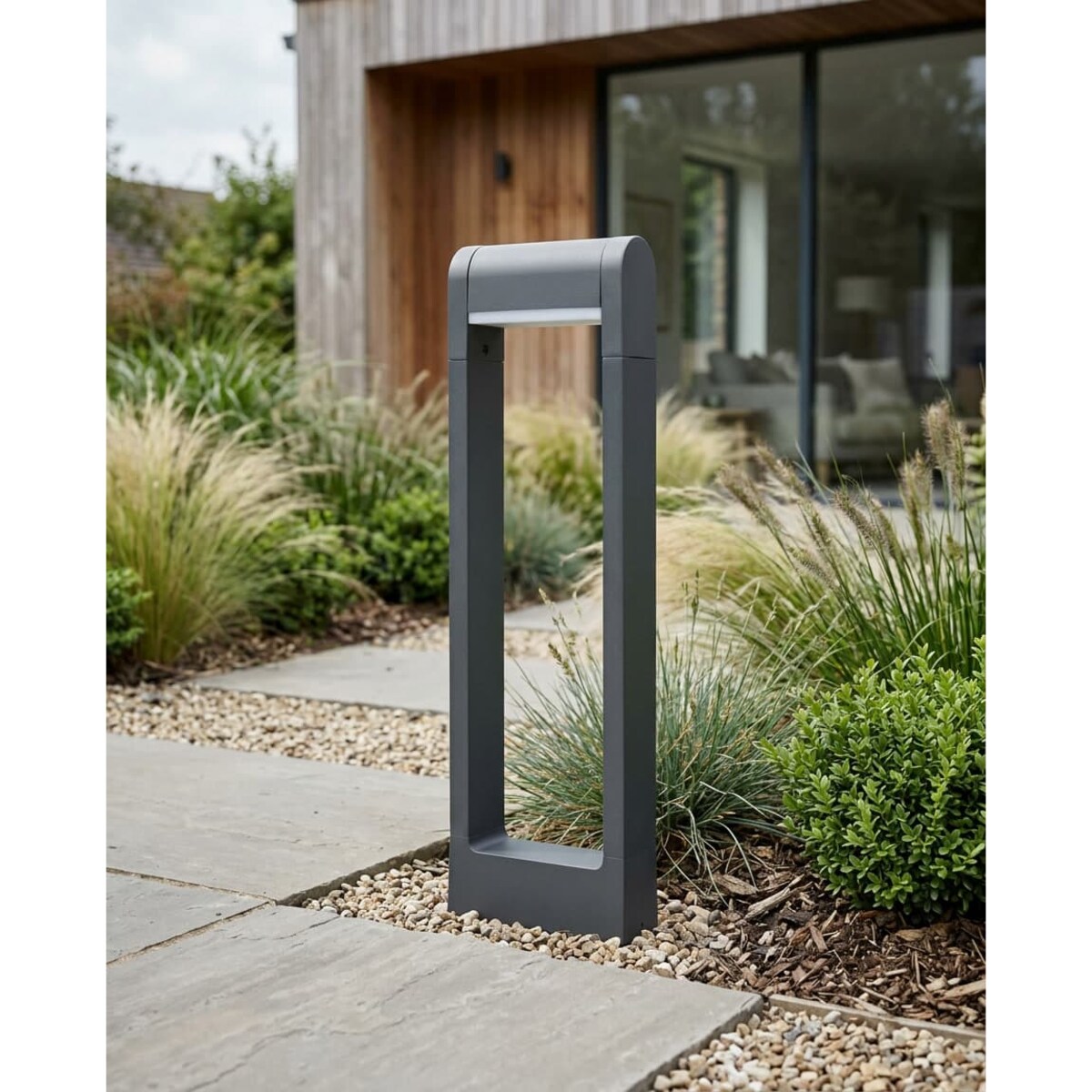Lampa ogrodowa stojąca K-8257 z serii NOVARA GREY