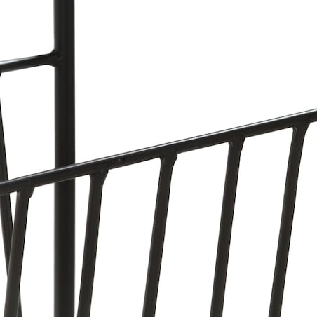 vidaXL Stojak na gazety, 40x30x50 cm, lite drewno mango i stal