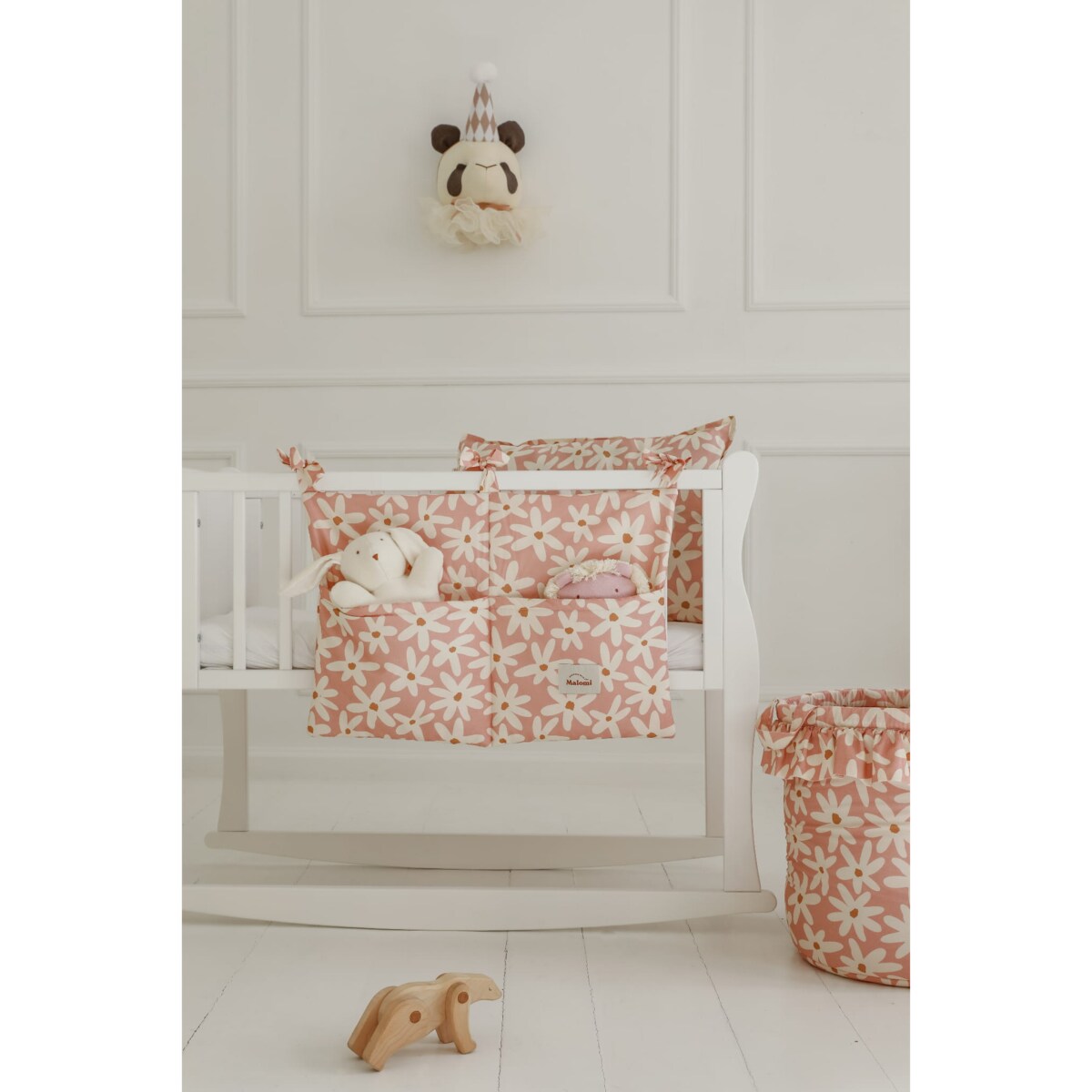 Organizer do łóżeczka Blush Daisy