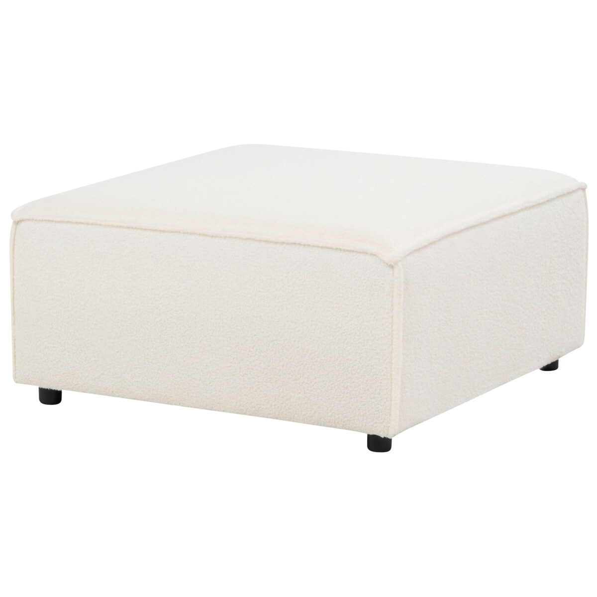 Otomana boucle biała APRICA