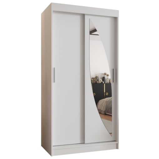 Szafa przesuwna MILO 100 biały