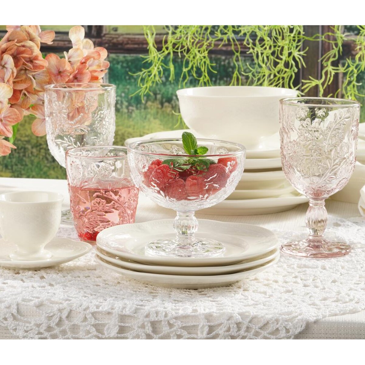 VILLA ITALIA Pucharki do deserów 6 sztuk 320 ml MERIDA