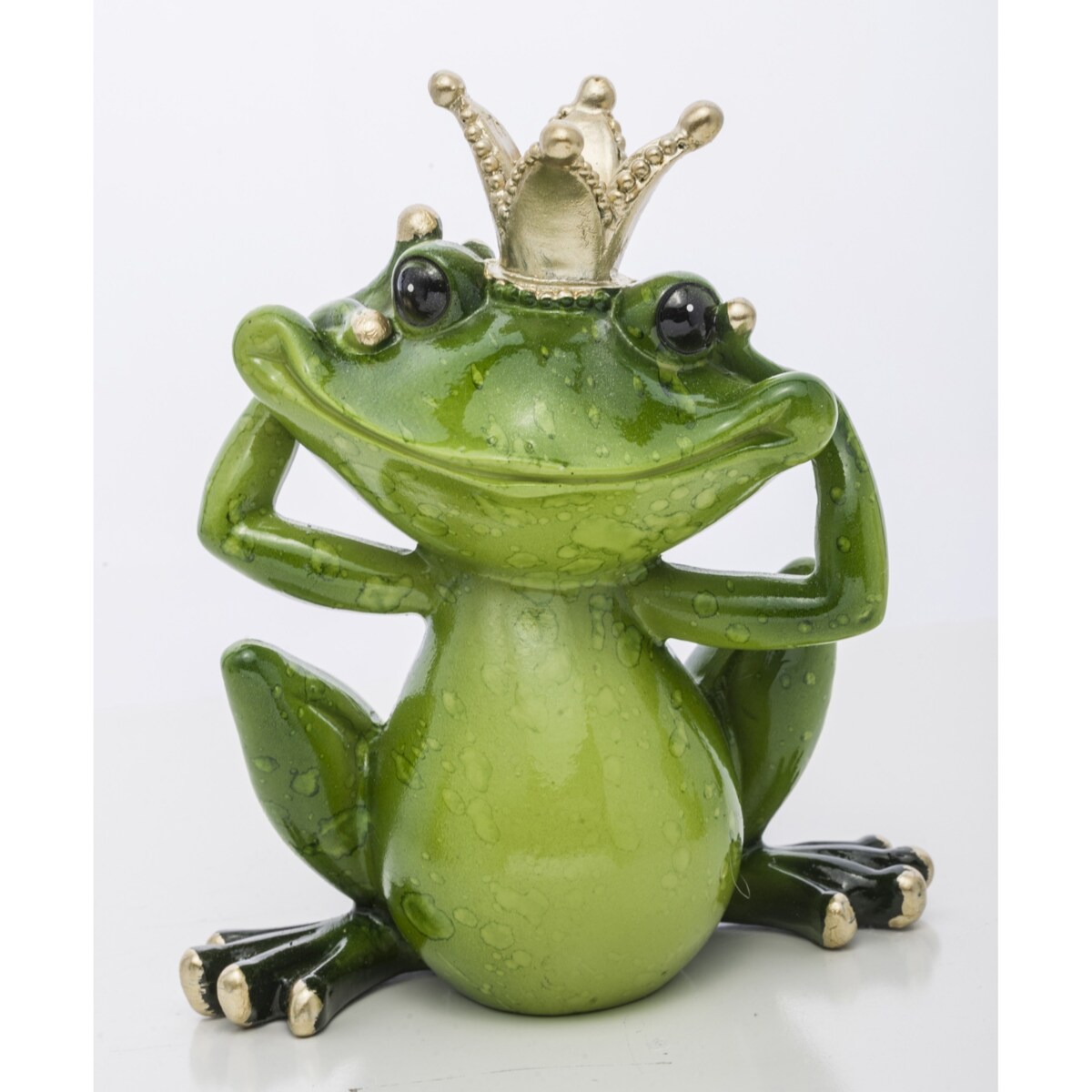 Dekoracja - 3 zielone żabki "Nie widzę, nie słyszę, nie mówię" RANE VERDI