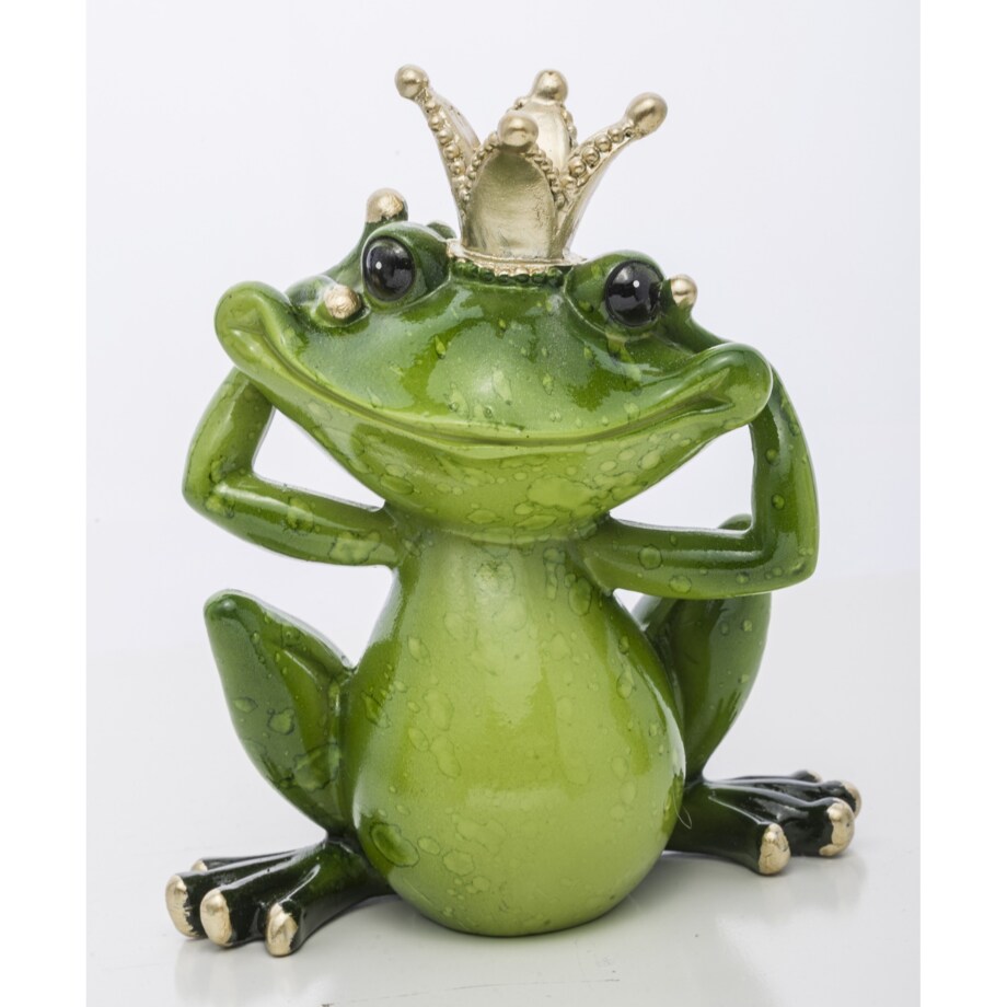 Dekoracja - 3 zielone żabki "Nie widzę, nie słyszę, nie mówię" RANE VERDI