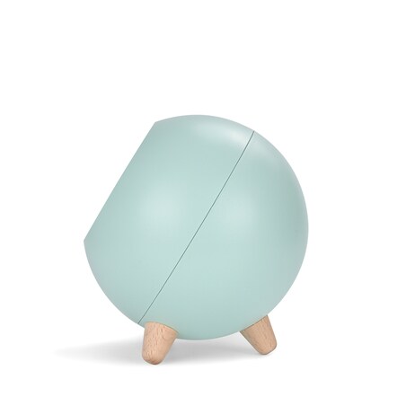 Lampka nocna z kotkiem seledynowa