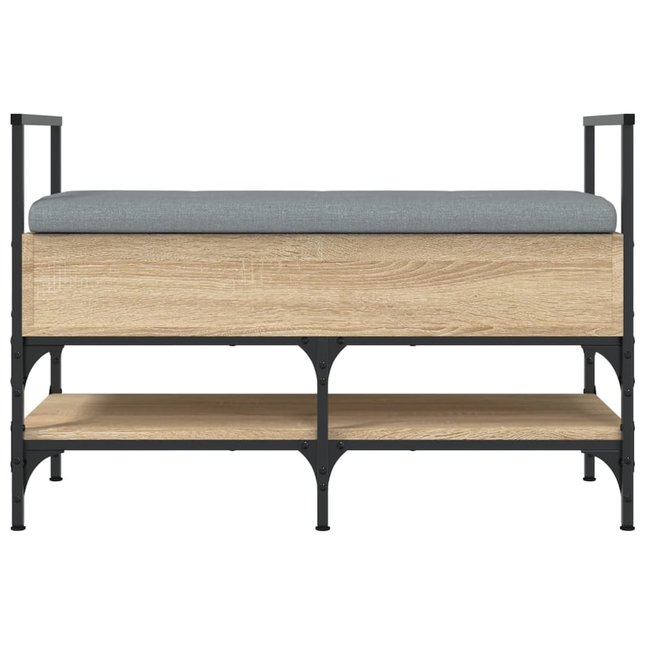 vidaXL Ławka na buty, dąb sonoma, 85,5x42x57,5 cm