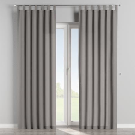 Zasłona na szelkach 1 szt. 130x260 szary