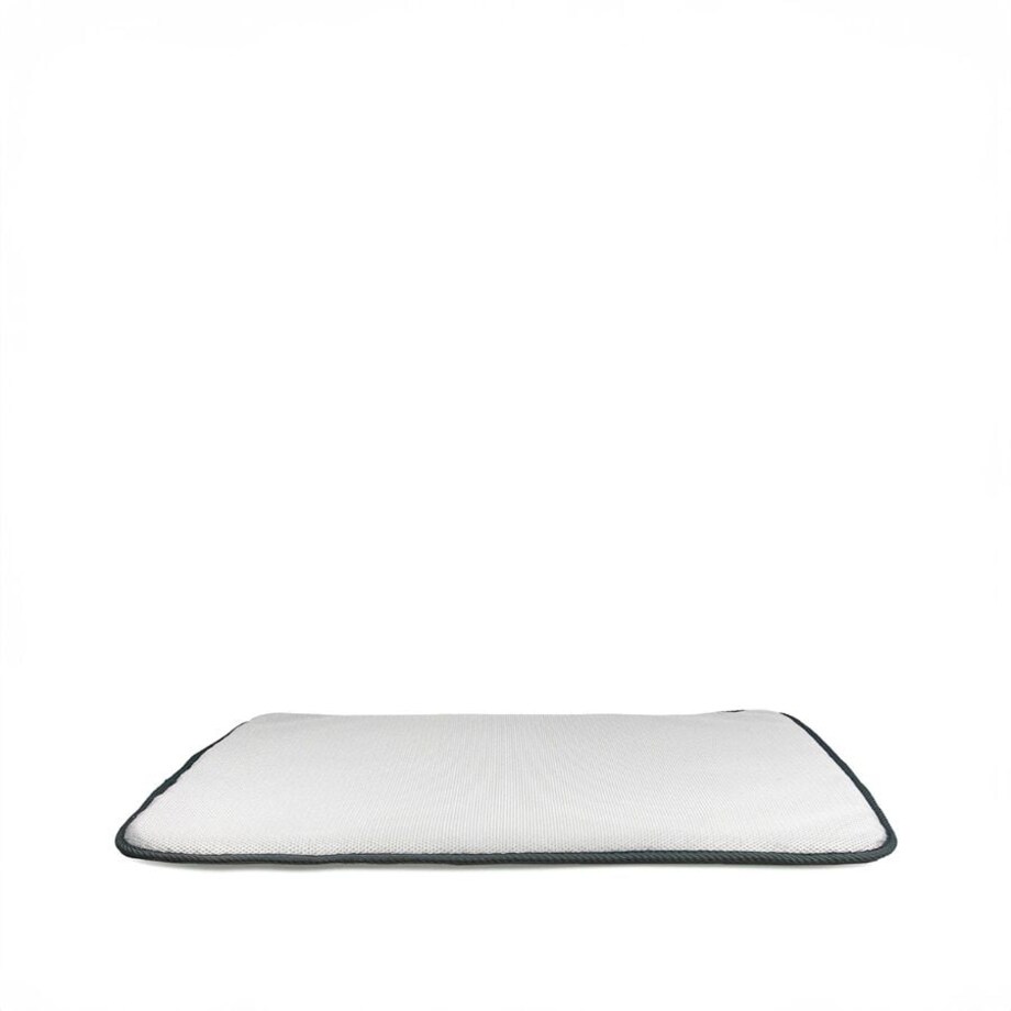 Legowisko dla psa prostokątne S 3D srebrne