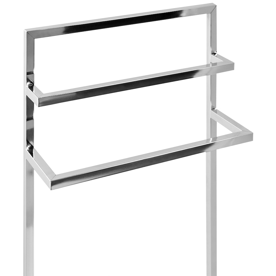 Stojak na ręczniki MELINCUE Metal Srebrny