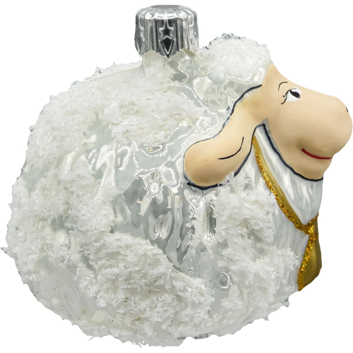 Bombka choinkowa: Owieczka z dzwonkiem