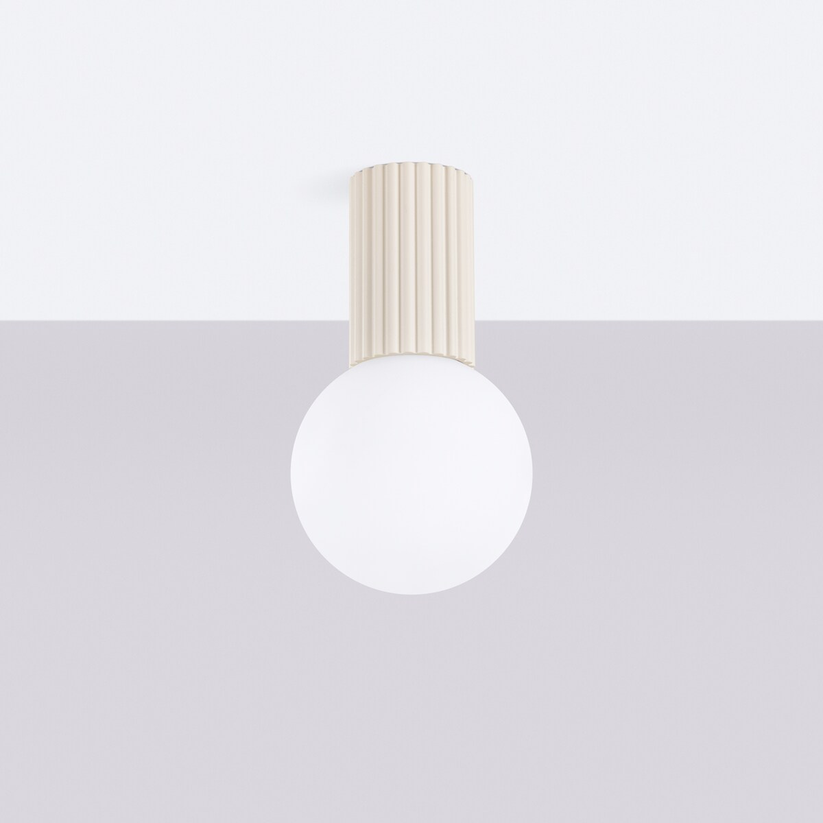 Plafon HALO beżowy IP44