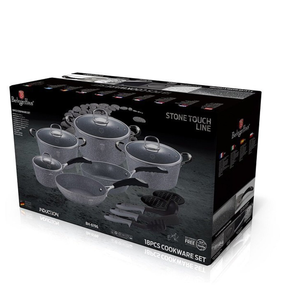 Zestaw Garnków Granitowych Berlinger Haus Stone Touch