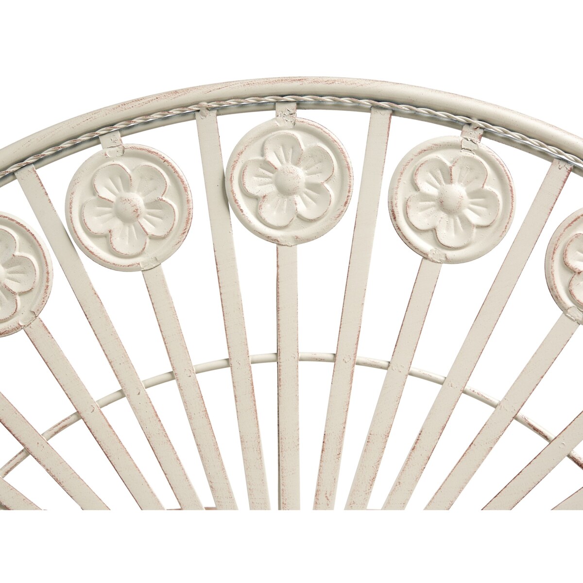 Stolik bistro COGGIA 37 x 80 cm Metal Jasnobeżowy