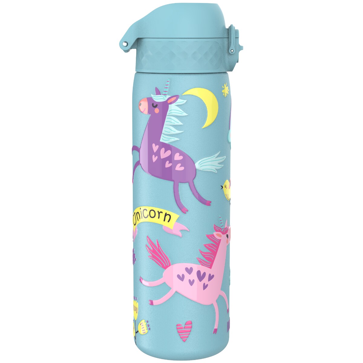 Butelka ION8 Single Wall I8SS600PBUNIC Unicorns (Alaskan Blue)