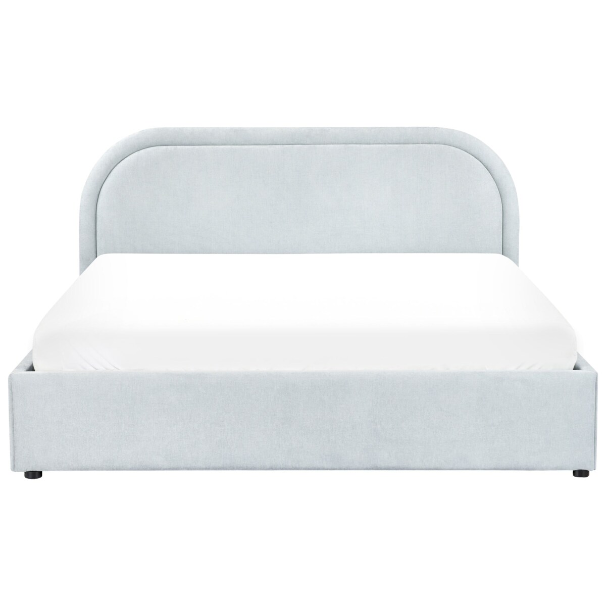 Łóżko z pojemnikiem QUILLIEN 160 x 200 cm Błękitny