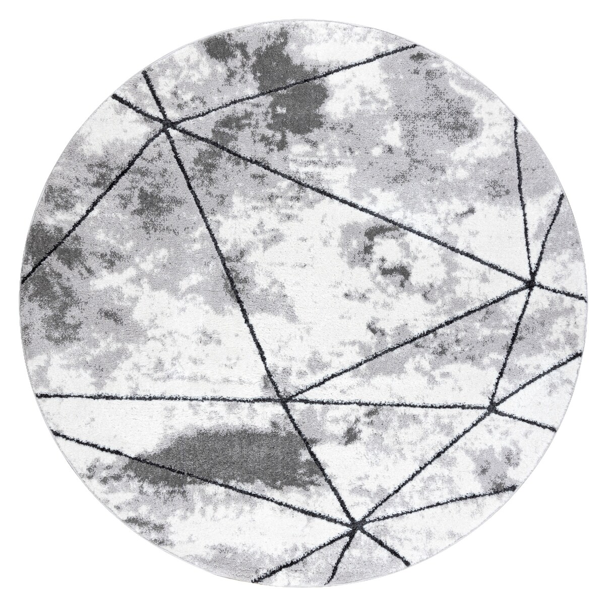 Dywan nowoczesny COZY Polygons Koło, koło 200 cm