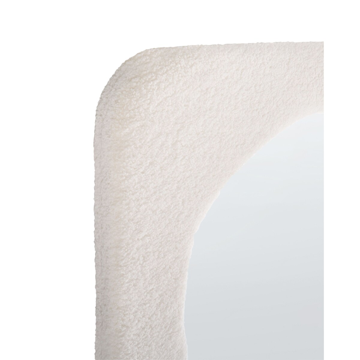 Lustro ścienne QUIMPER 70 cm 170 cm Złamana biel