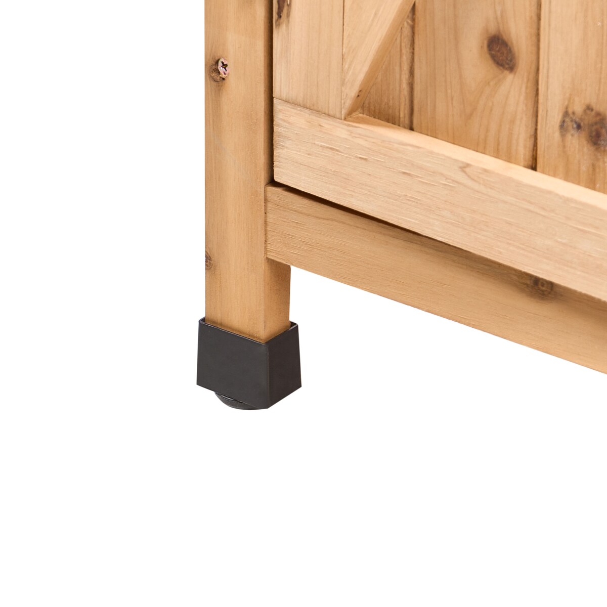 Schowek narzędziowy SENIGA 85 cm 46 cm Drewno jodłowe Naturalny