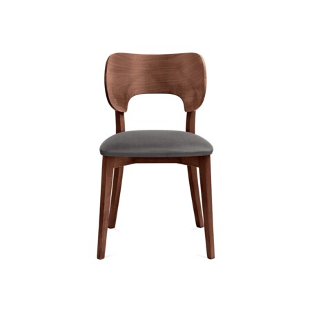 KONSIMO LYCO loftowe krzesło szare