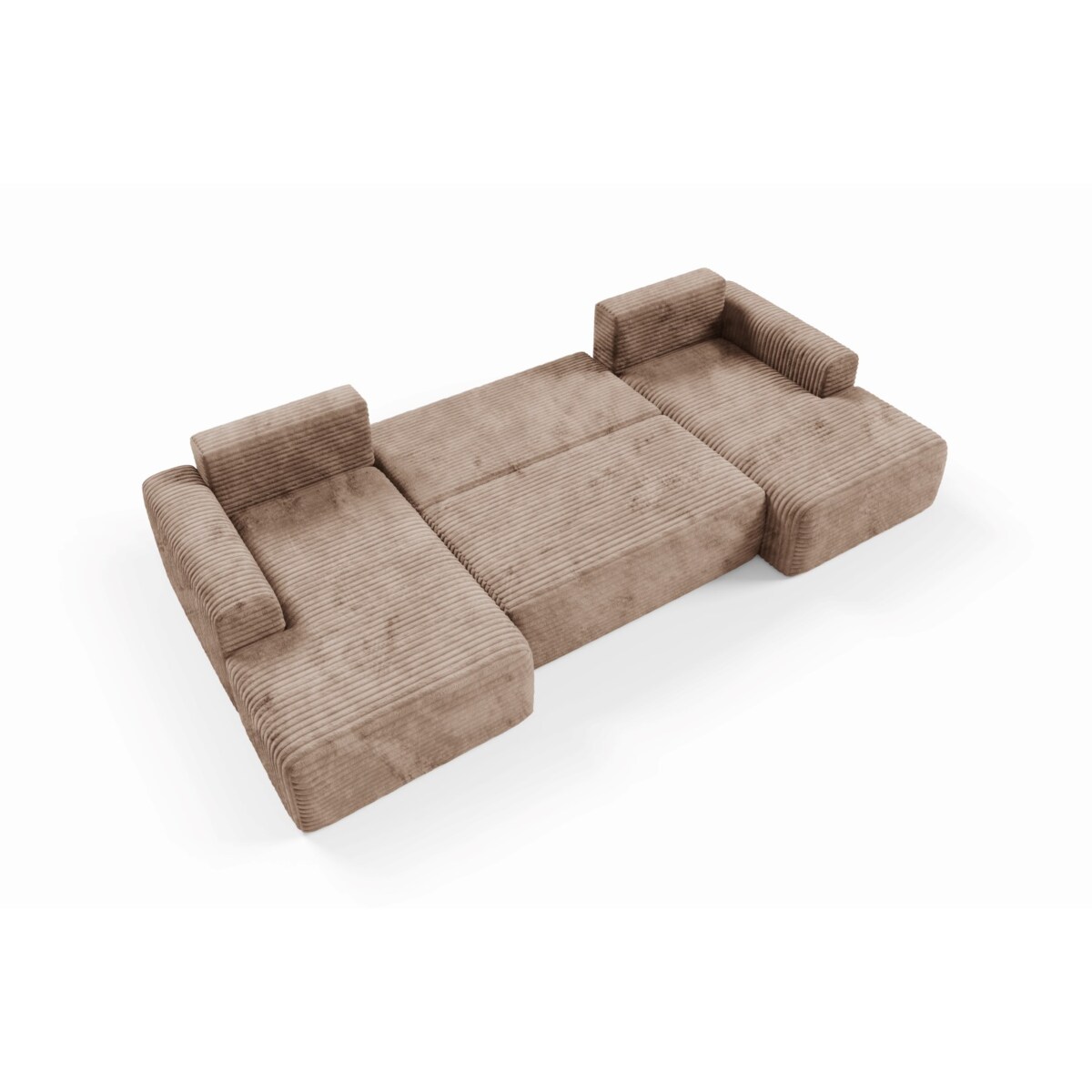 Narożnik SONTII U gruby sztruks Kolor: TILIA 17