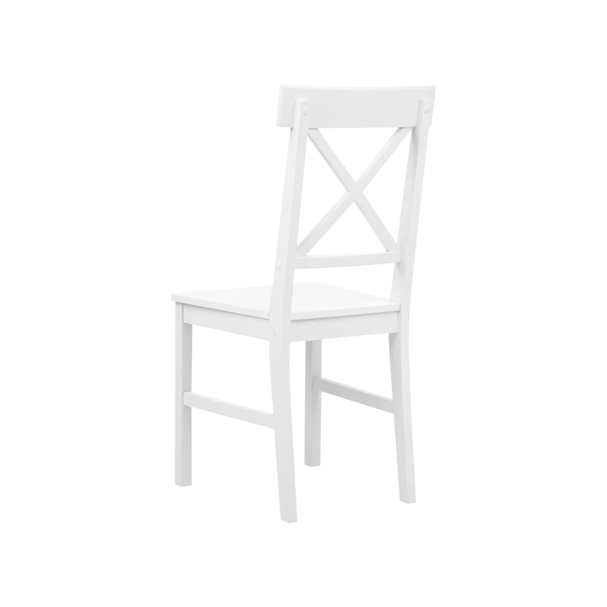 Zestaw do jadalni BARLEE Drewno Biały dla 4 osób