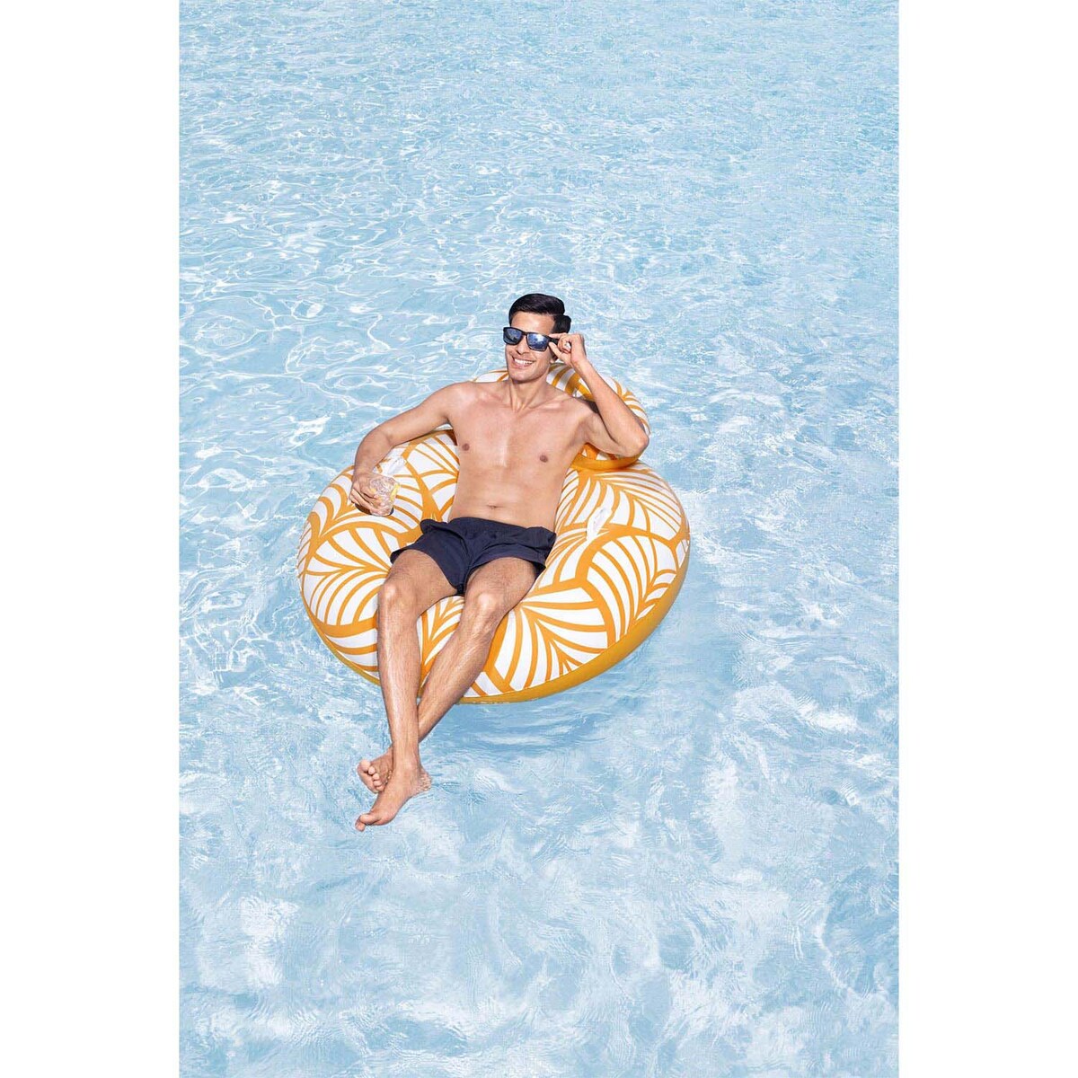 Dmuchane koło plażowe Bestway 43643 fotel do pływania