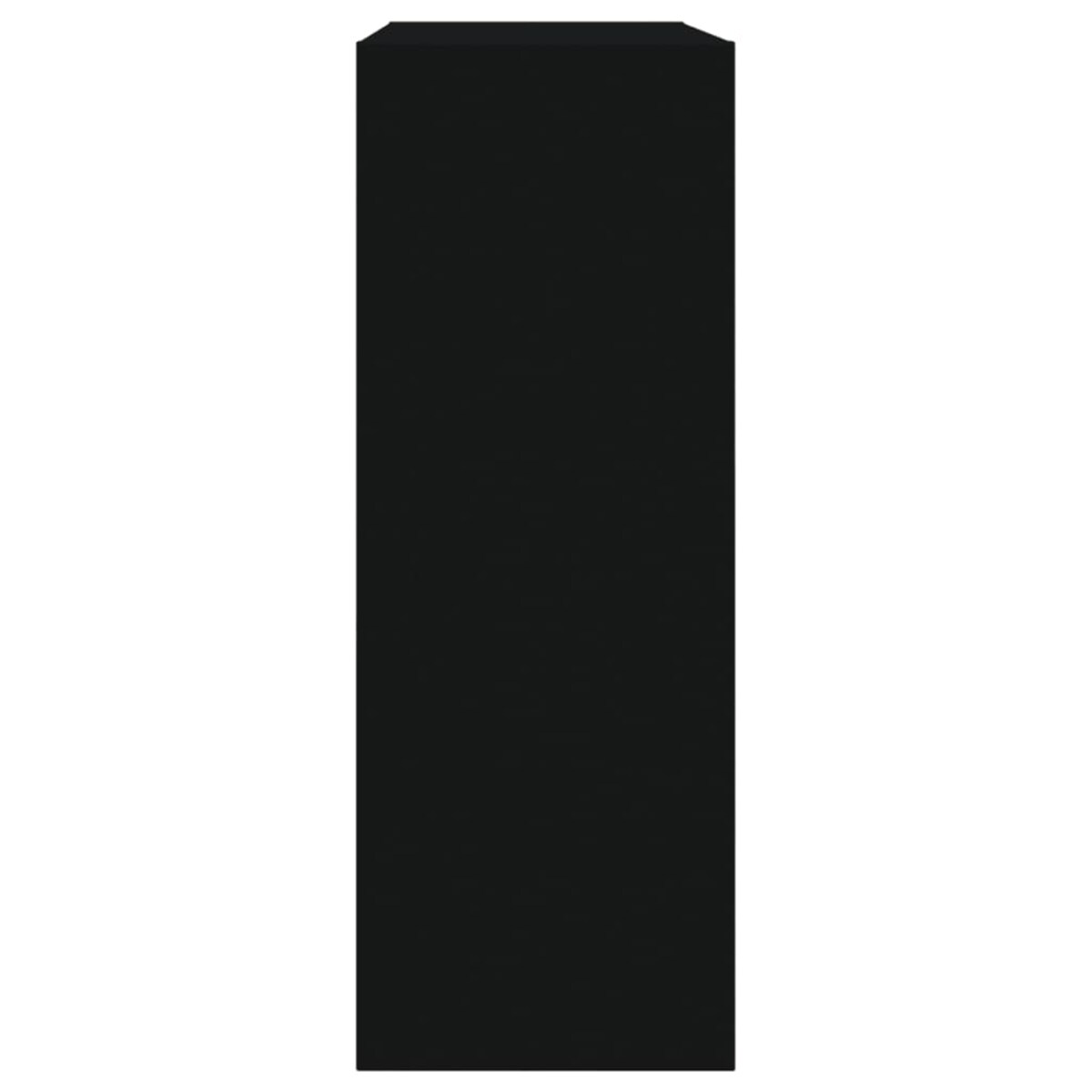 vidaXL Szafka na buty, czarna, 60x21x57 cm, materiał drewnopochodny