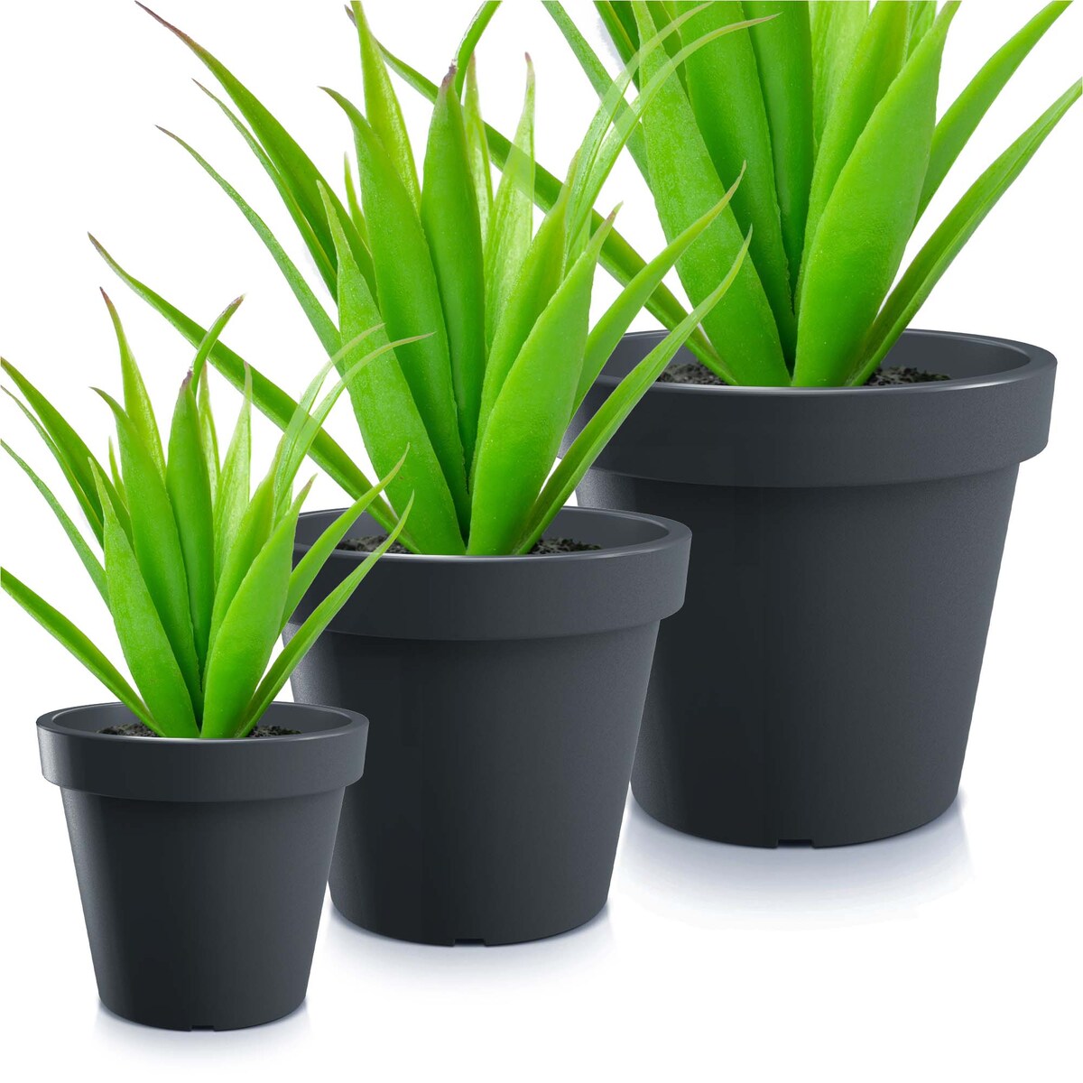 Donica Ogrodowa Okrągła Doniczka Na Taras X3