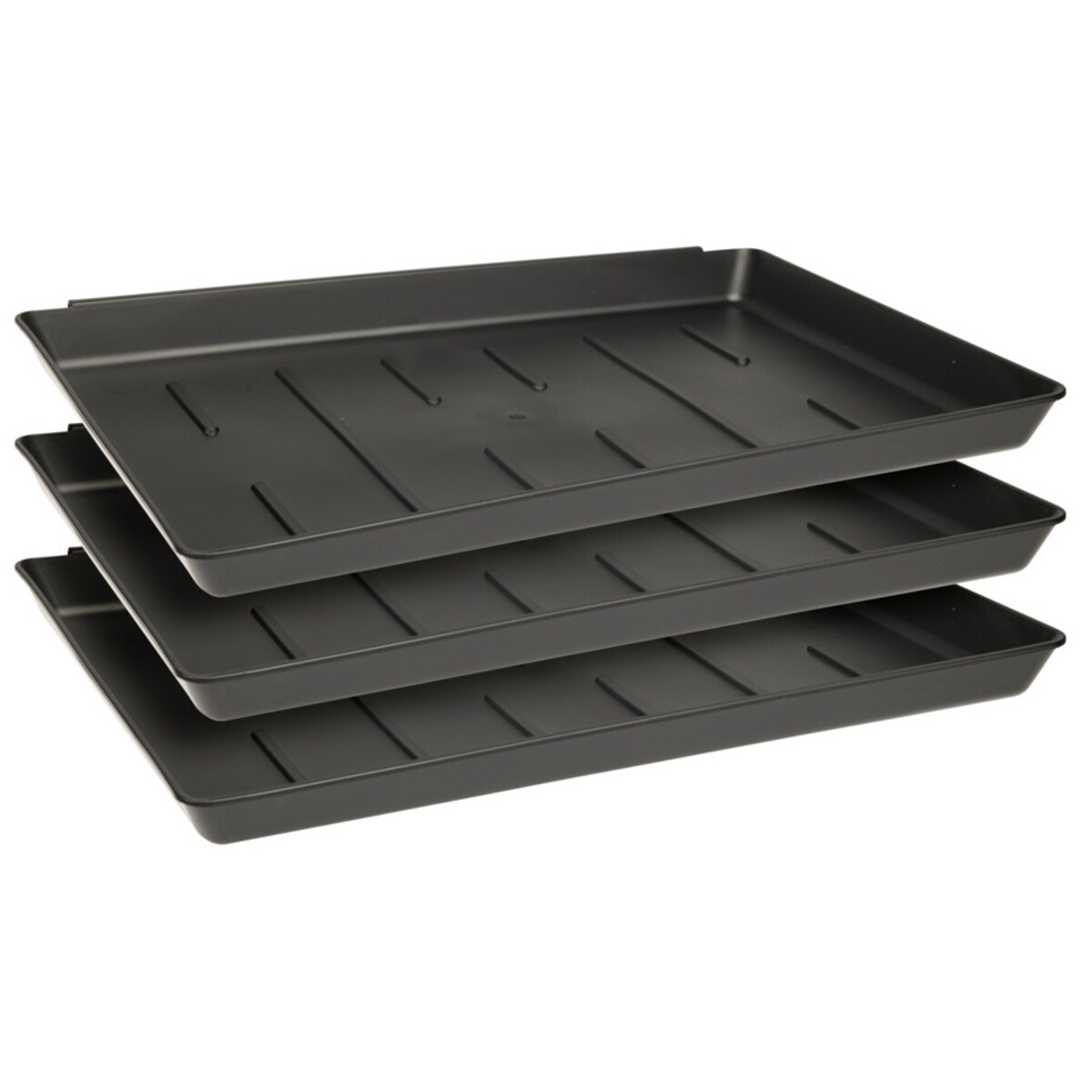 Ociekacz na buty NIU, 3 plastikowe tacki, 35 x 27 x 3 cm