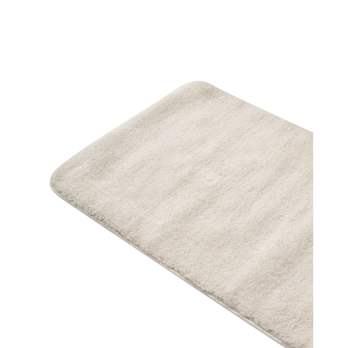 Dywanik łazienkowy URLANA Złamana biel 60 x 90 cm Mikrofibra